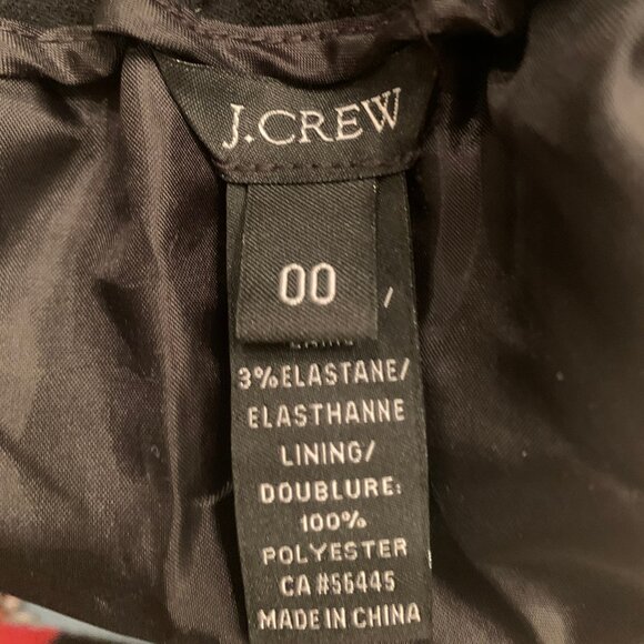 J. Crew Wool Skirt 00 - Picture 2 of 2